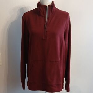 L.L. Bean Rust Red Pullover